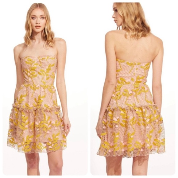 Eva Franco Cosette Dress Cottage Lace Crochet Floral Pink Blush Size 12 -  www.nationalbodyline.in